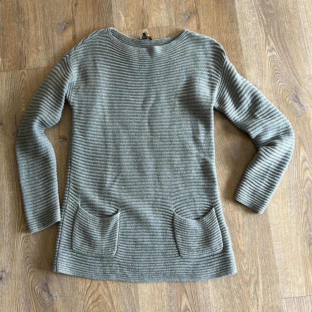 Vince Camuto sweater dress gray Sz S